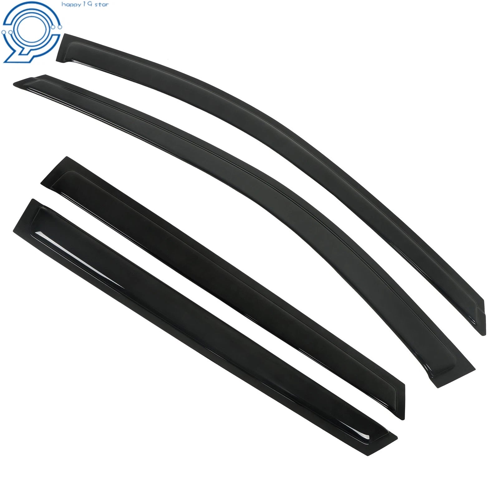 Set of 4 Window Visors for Mazda CX-9 (2016-2021)