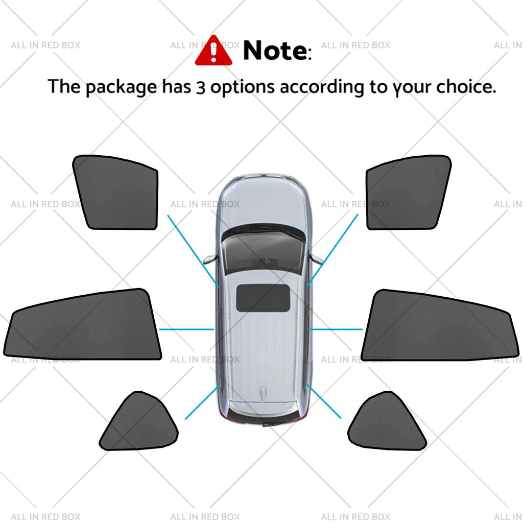 Magnetic Car Window Sun Shades for Subaru XV/Impreza (2017–2023)
