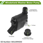 Windshield Washer Pump w/Grommet for Genesis GV70 (2022–2023) No. 98510M4000