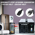 3000W Voltage Transformer Converter 110V to 220V & 220V to 110V