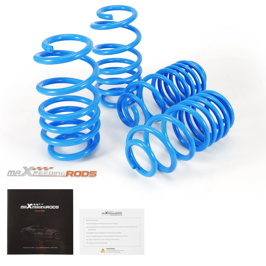 Lowering Springs 1.5"F/1.5"R for Audi B8 A4 Quattro (2009–2016)