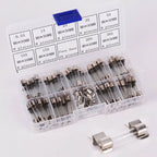 Fuse Kit Glass Tube 250V 6x30mm Assorted 72pcs Fast Blow