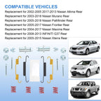 Parking Brake Hardware Kit for Infiniti Nissan Suzuki (2002–2018)