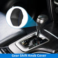 Gear Shift Knob Cover for Toyota RAV4 (2019–2024) Carbon Fiber Black Blue