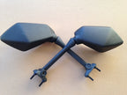 Rear Mirrors for Kawasaki Ninja 650R, 400R, Z1000SX, ER6F (2006–2023) Black