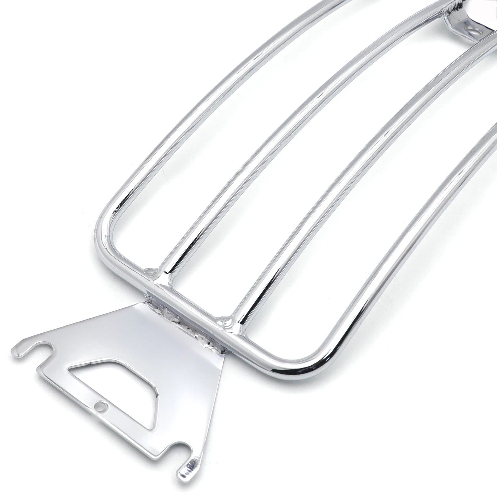 Chrome Luggage Rack for Harley Softail FXST (1998–1998) & Fatboy FLSTF (2005)