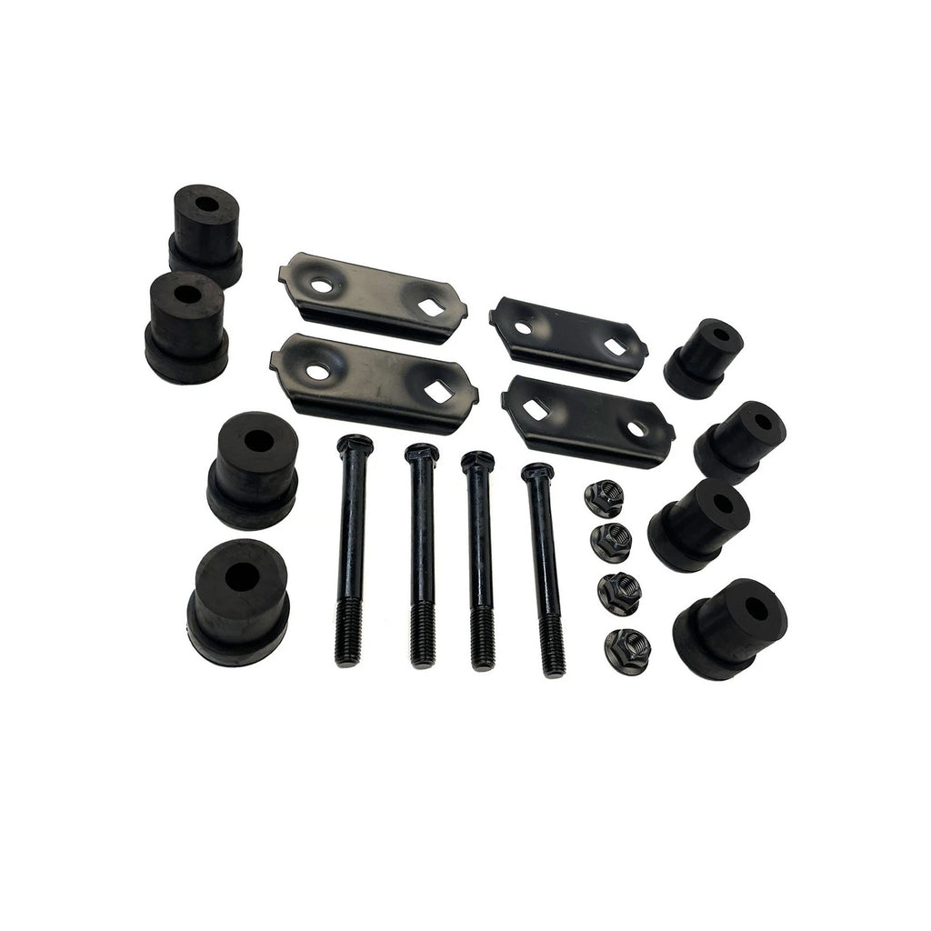 2pcs Rear Spring Shackle and Bushing Kit for Camaro Firebird (1968–1981) 10003072