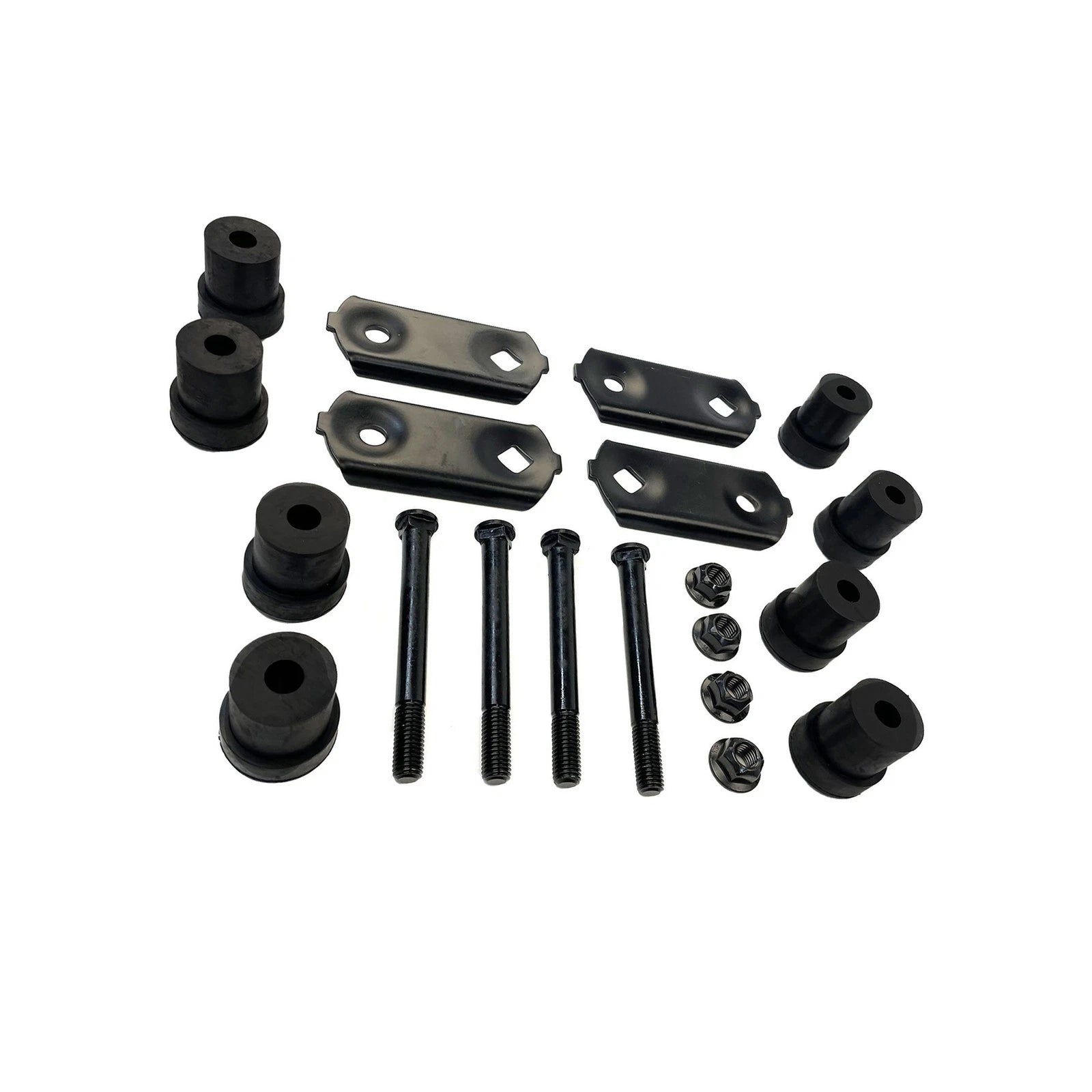2pcs Rear Spring Shackle and Bushing Kit for Camaro Firebird (1968–1981) 10003072