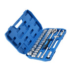32-Piece 1/2" Drive Socket Set for Universal Fit (8–32mm)