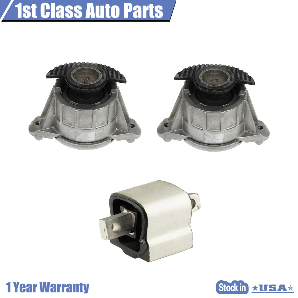 Engine & Trans Mount Set for Benz C E Class (2008–2017) Hydraulic