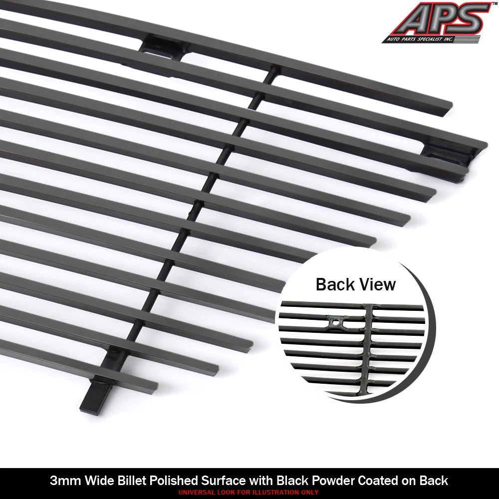 Upper Aluminum Black Billet Grille for Ford Excursion (2000-2004)