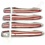 Set of 4 Chrome Door Handle Covers for Nissan Rogue Sport (2014–2019)