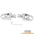 MX Wide Fat Foot Pegs for Harley Breakout, Fat Bob FXBB, FXBR, FXBRS, FXLR (2018-2023)