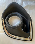 Front Chrome Fog Light Bezel Cover Trim for Mitsubishi
