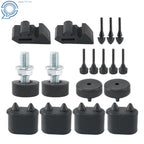 Set of 4 Rubber Hood Adjusters for Chevrolet Camaro (1967–1979)