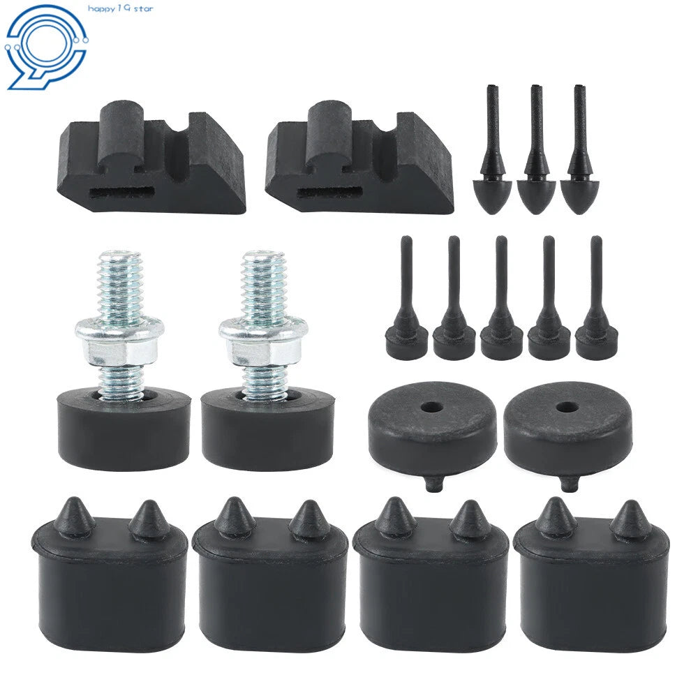 Set of 4 Rubber Hood Adjusters for Chevrolet Camaro (1967–1979)