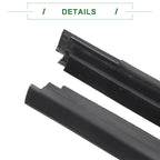 2 x Front Left Right Weatherstrip Window Seals for Honda Insight (2000-2006)
