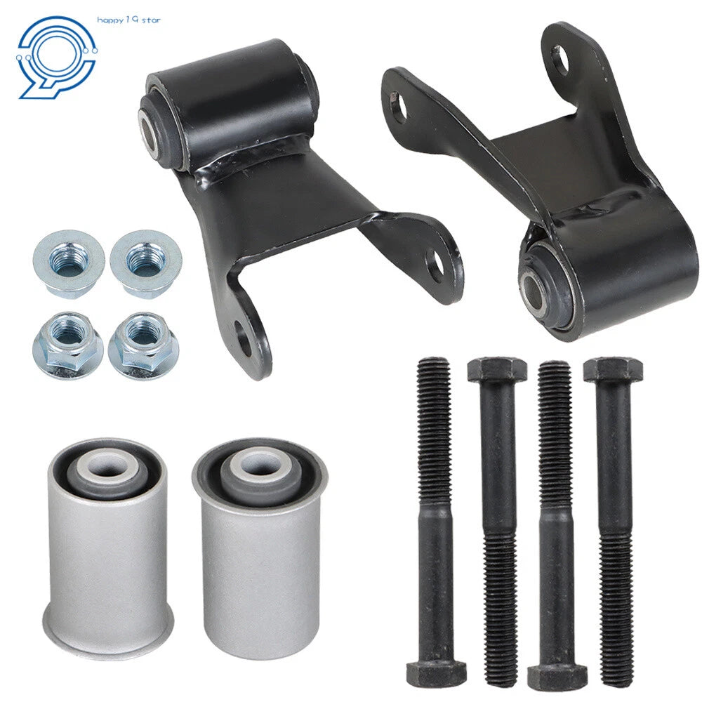 2X Rear Leaf Spring Shackle Repair Kit 722-006 for Chevy C/K GMC