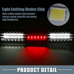 High Mount Stop Light XL3Z13A613AA for Ford F150 (2004–2008) Black Smoked Lens