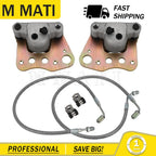 Front Brake Calipers w/ Hose for Polaris Worker 500, Xpedition 425, Xplorer 400 (1996–2007)
