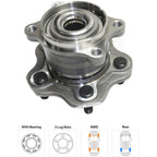 Set of 2 Wheel Hubs for Nissan Rogue (2008–2013) AWD