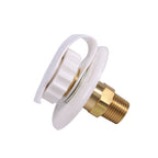 RV City Water Fill Inlet Flange for Trailer Marine (Fits 1/2" Thread)