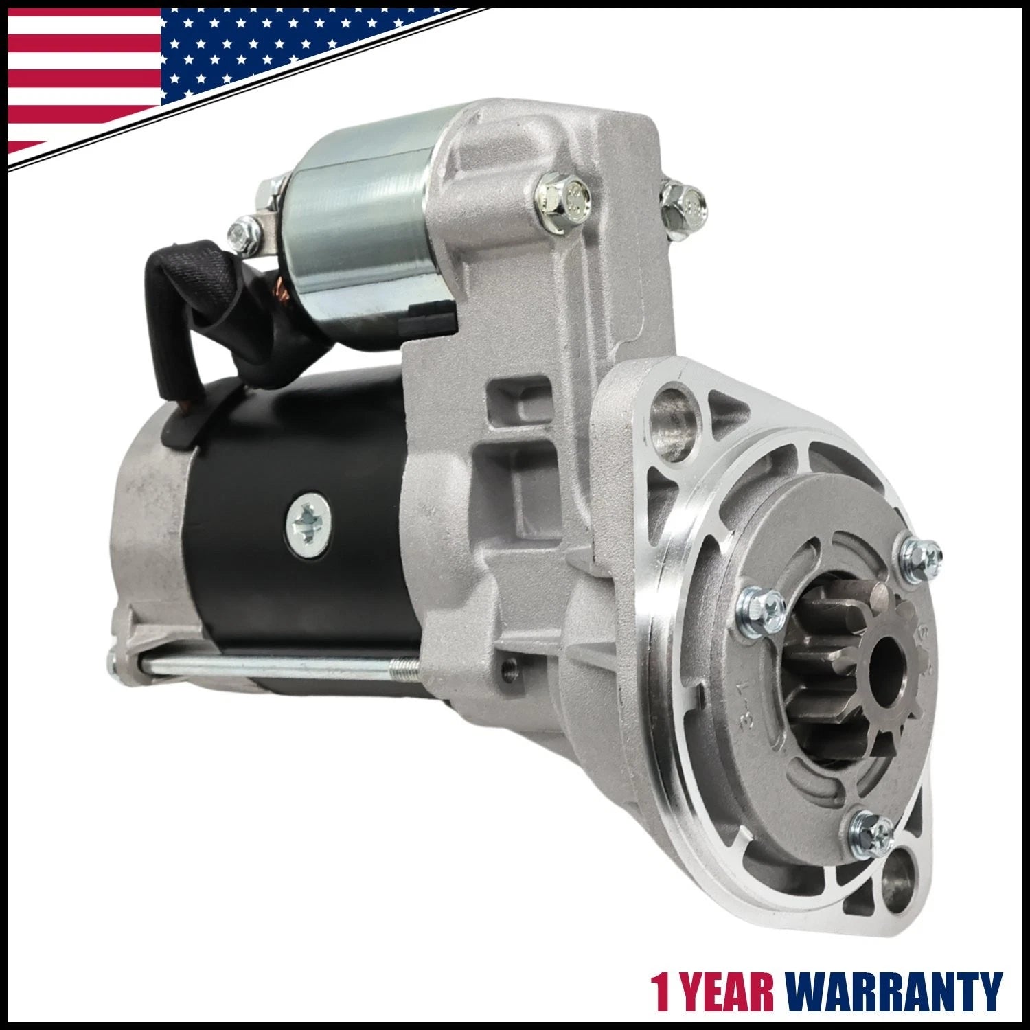 Starter for Thermo King Trailer Unit SB-200 for Yanmar 486 Diesel (1999–2009) 45-2324