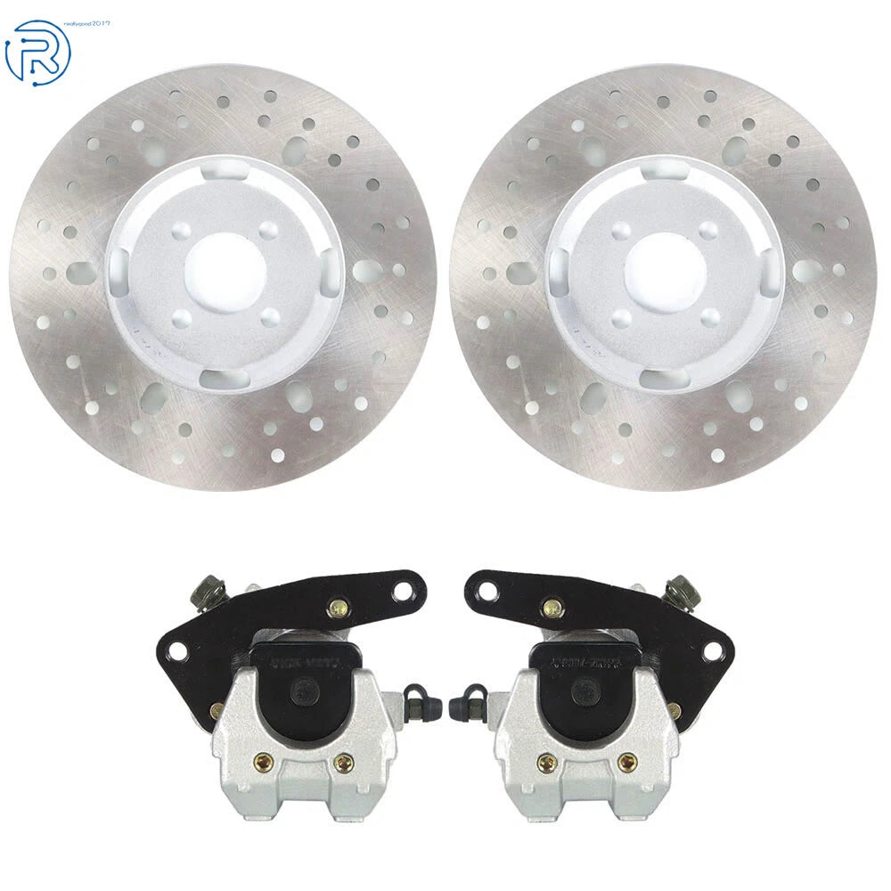 Front Brake Calipers & Disc Rotors for Yamaha Big Bear 400 (2003)