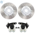 Front Brake Calipers & Disc Rotors for Yamaha Big Bear 400 (2003)