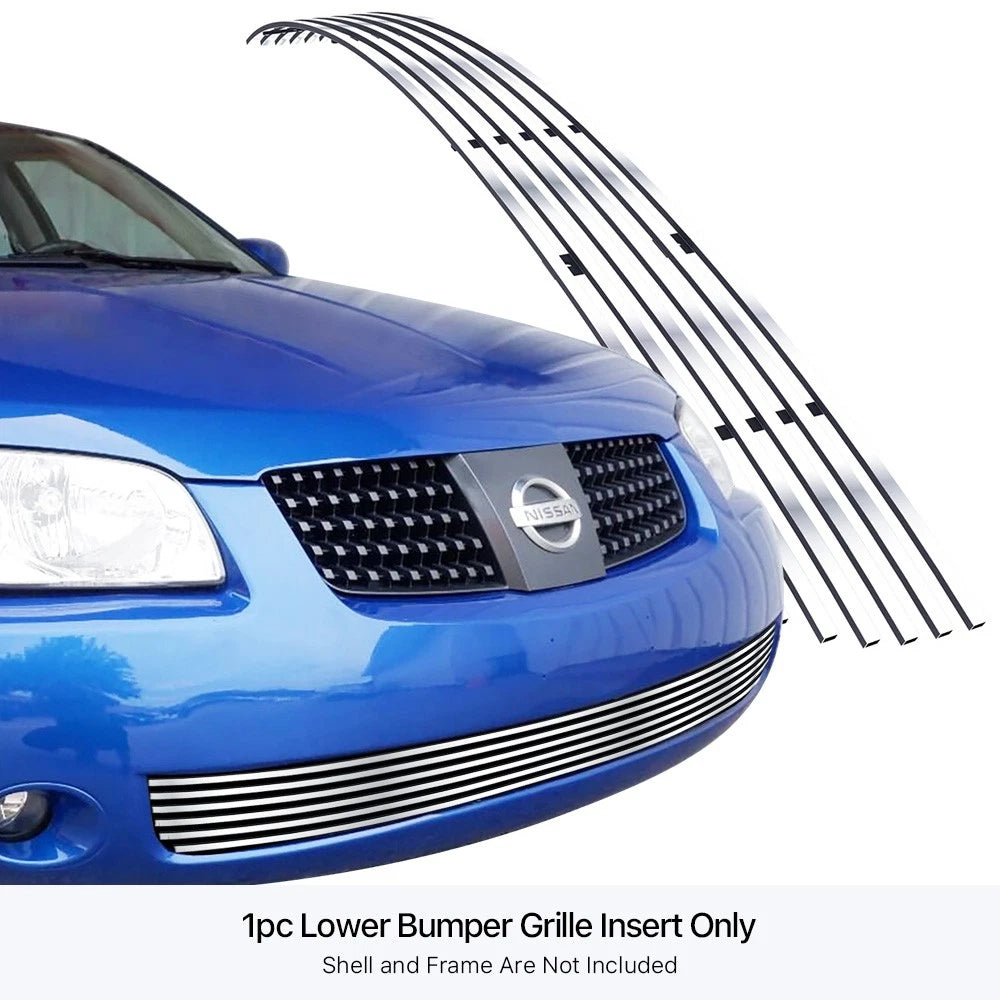 Chrome Billet Grille Insert for Nissan Sentra (2004-2006)
