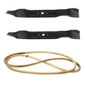 Mower Deck Blade and Belt for Cub Cadet LTX1040 LTX1042 (42")