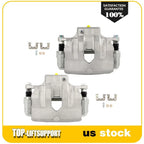 Set of 2 Front Brake Calipers with Bracket for Kia Optima (2011–2015)