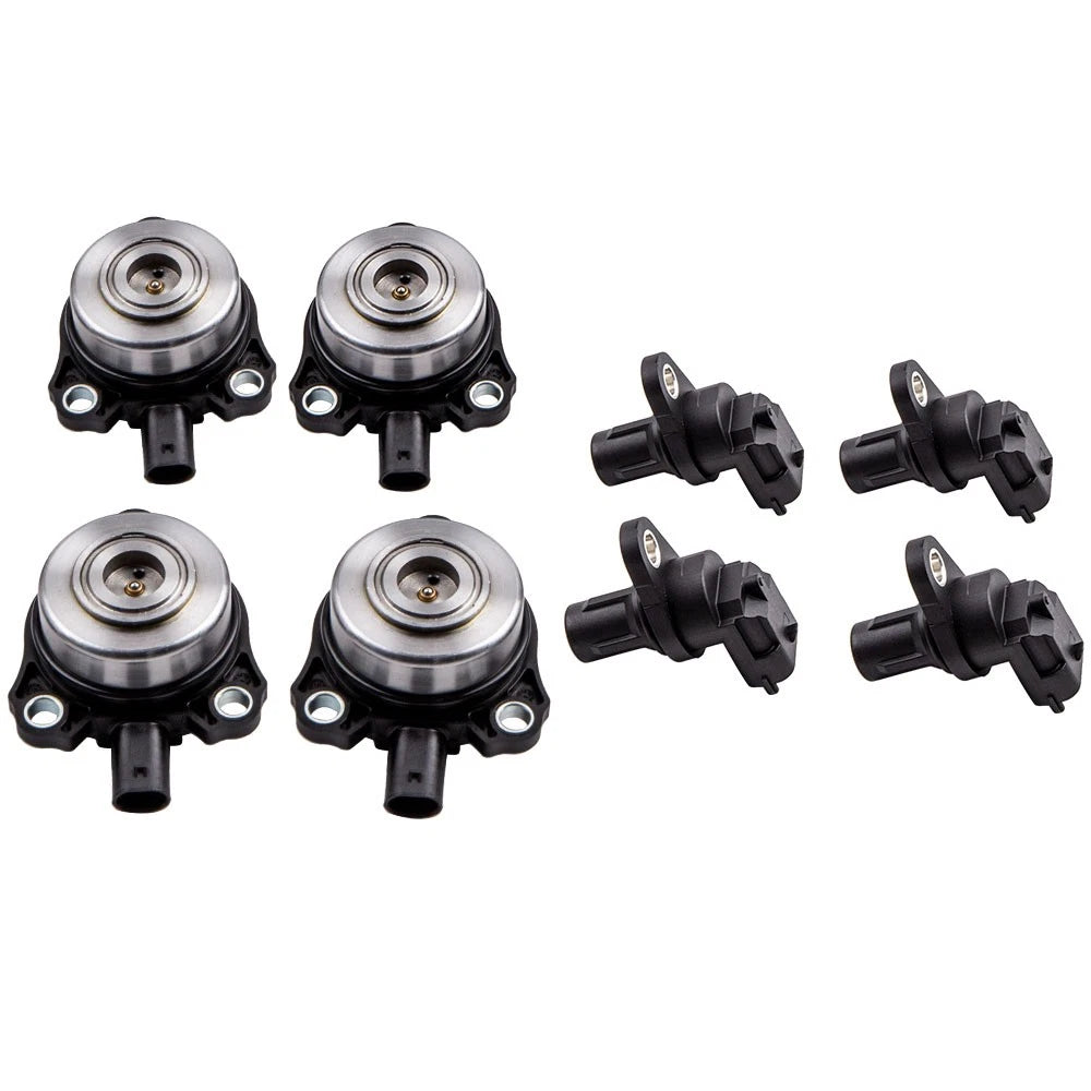 8pcs Camshaft Position Sensor + Adjuster Magnet Set for Mercedes-Benz C300 (2015–2019)