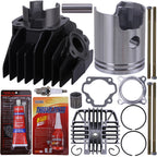 Cylinder Piston Gasket Kit with Rings for Yamaha PW80 (1983–2006)