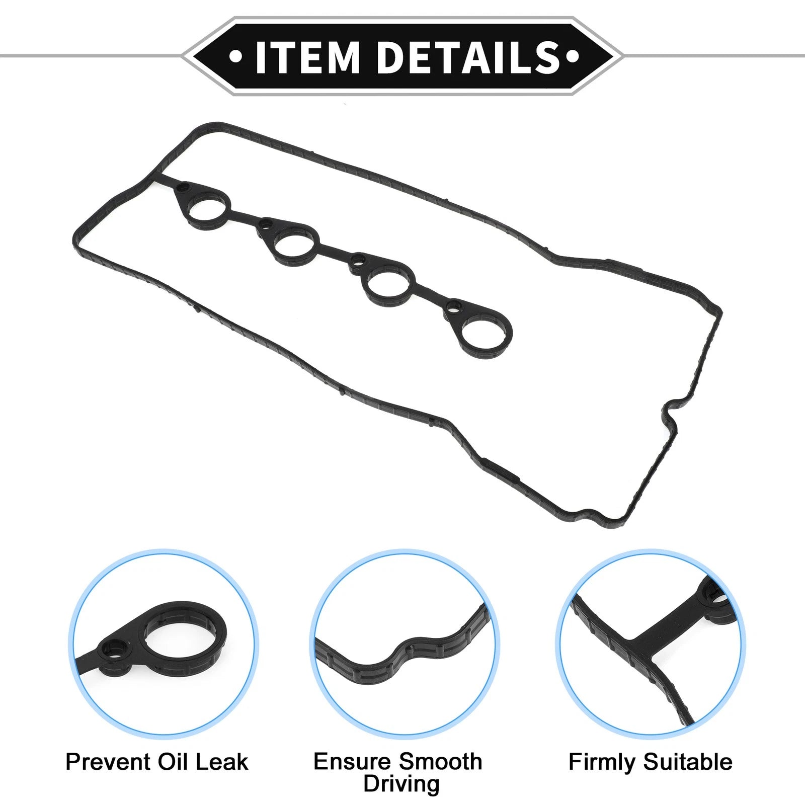 Valve Cover Gasket No. 224412B801 for Hyundai Accent i30 (GD) 1.6 (2011–2017)