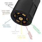 7-Way Trailer Cable Cord Connector for 6 FT Vehicles
