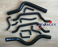 Black Silicone Radiator & Heater Hose for Mitsubishi Eclipse DSM 90-94
