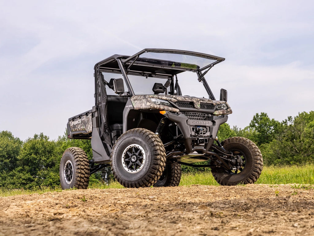 SuperATV Maxdrive Power Flip Windshield for CFMOTO UForce 1000 XL (2021–2023)