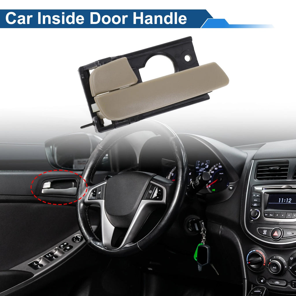 Rear Left Passenger Side Interior Door Handle for Kia Rio (2012–2017) No. 836101G000