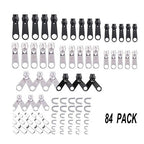 Metal Zip Head Tool for Zipper Repair (84 pcs)
