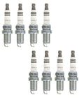 Set of 8 NGK Ruthenium HX Spark Plugs for Dodge Jaguar Mercedes Land Rover V8