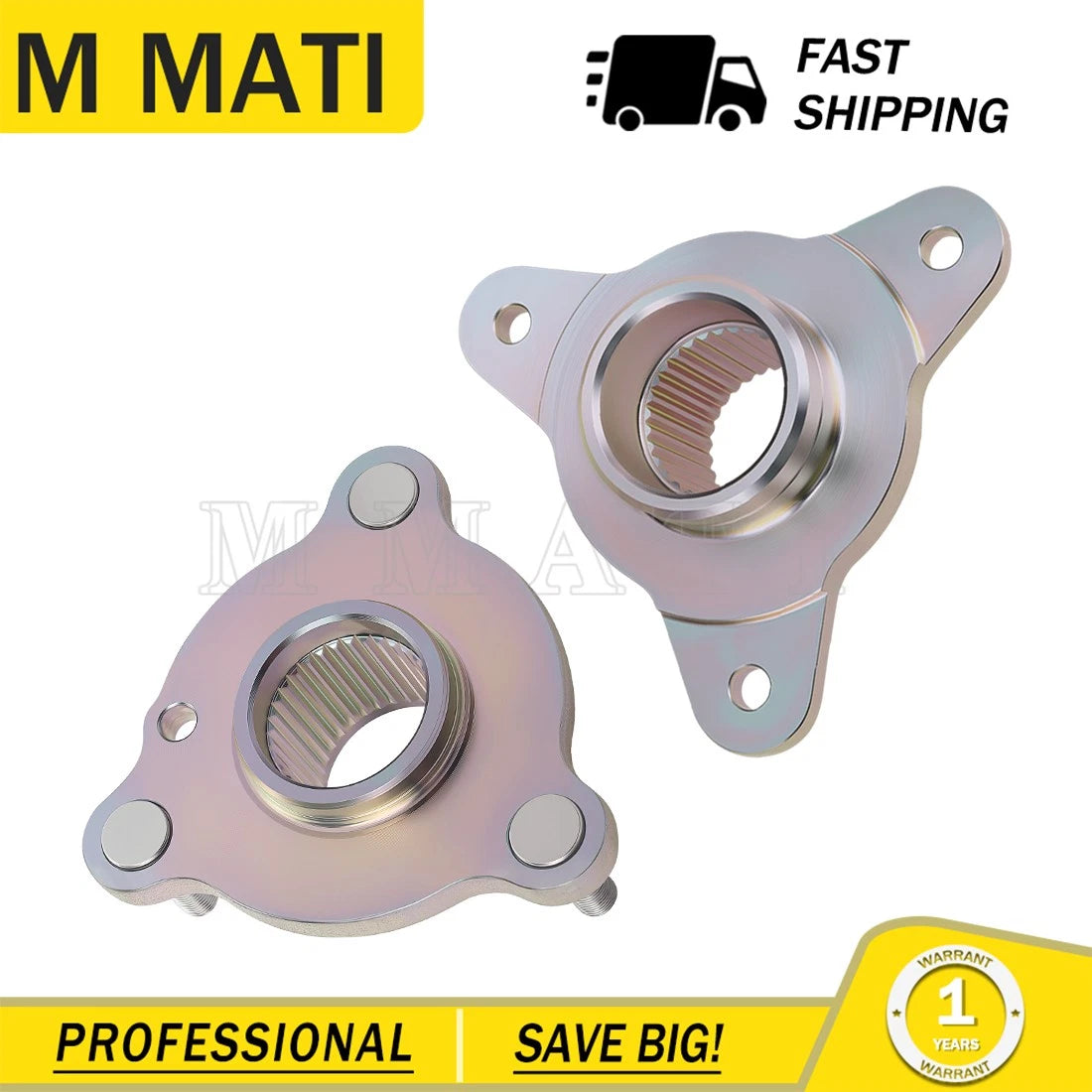 Rear Brake Disc Rotor & Sprocket Hub Collar for Polaris Trail Blazer 250 (2005–2006)