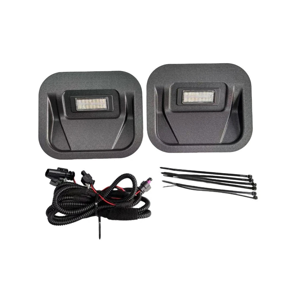 Set of 2 LED Tailgate Step Lights for GMC Sierra, Chevy Silverado 2500HD, 3500HD (2020–2022)