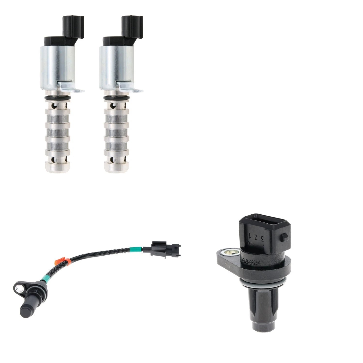 NTK VVT Camshaft Position Actuator & Hitachi Sensor Kit for Kia Rio 2012