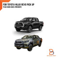 Bonnet Hood Trim Moulding for Toyota Hilux Revo (2020-2024)