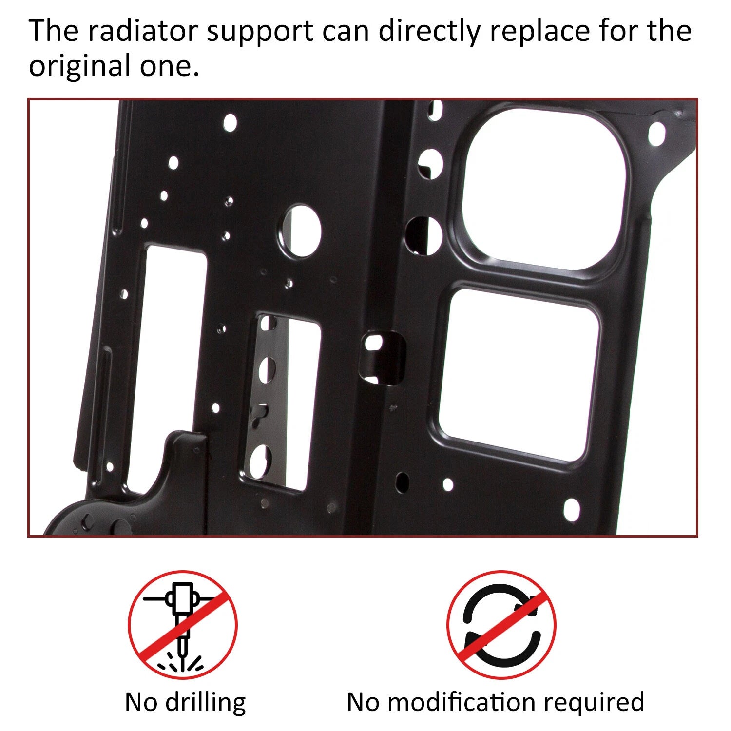 Radiator Support Core for Ford F-150 F-250 F-350 (1992–1997)