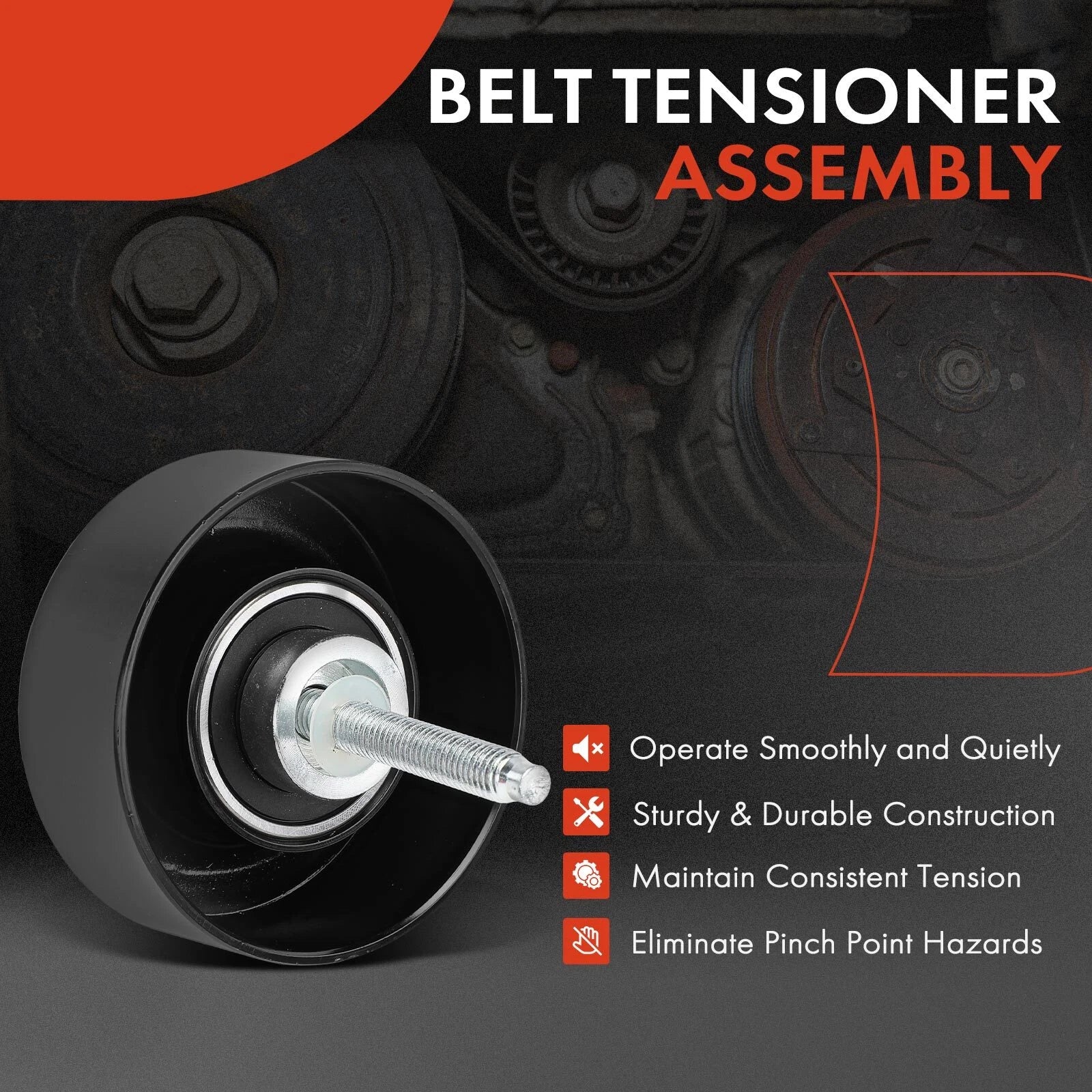 Idler Pulley for Ford Fusion (2007–2010) & Escape (2005–2007)