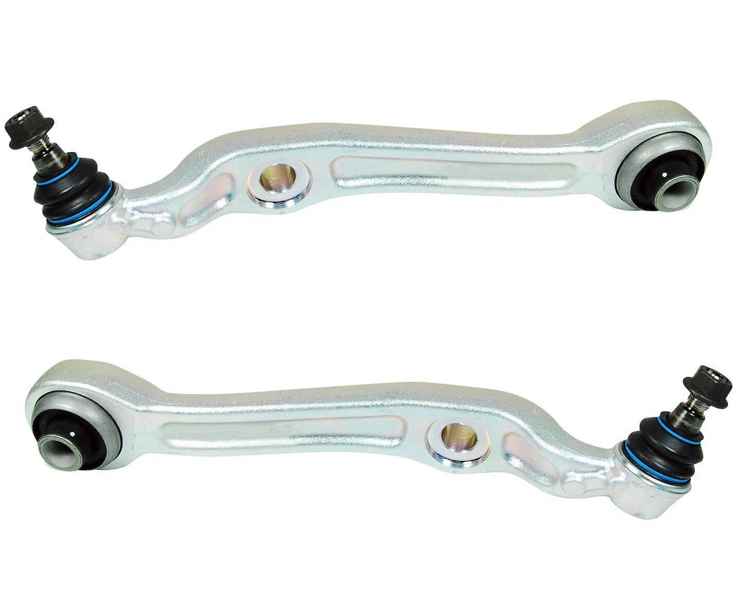 Set of 2 Front Lower Rearward Control Arms & Ball Joints for W218 W219