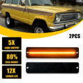 Amber LED Side Marker Light for Jeep Cherokee Wagoneer CJ5 (1972–1991)