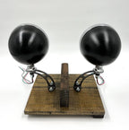 Headlight Stand Kit for Black Dietz Buckets with Custom Steel Frame (Pair)